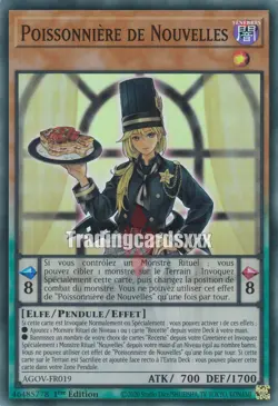 Yu-Gi-Oh! Poissonniere de Nouvelles : SR AGOV-FR019 - Image 1