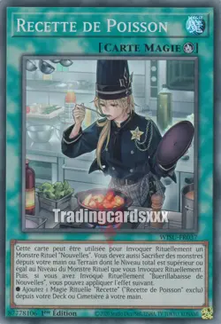 Yu-Gi-Oh! Recette de Poisson : SR WISU-FR037 - Image 1
