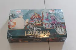 DISNEY LORCANA: AZURITE SEA BOOSTER BOX New Factory Sealed 24 Packs Ravensburger - Image 2