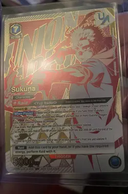 Union Arena JJK Rare Battle Vol 2 Sukuna UEPR/JJK-3-015 UR English Top 4 - Image 1