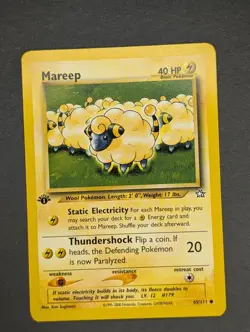 Lot Of 8 Vintage Pokemon Cards - Neo Genesis (6x 1st Ed, 2x Regular) - Image 4