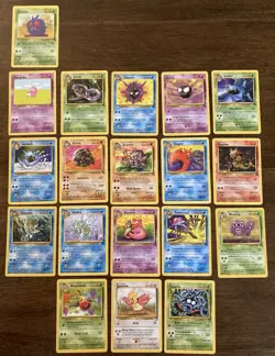 66 OLD VINTAGE POKEMON CARDS - Base, Jungle, Fossil, Base 2 - LP or Unplayed NM - Image 4