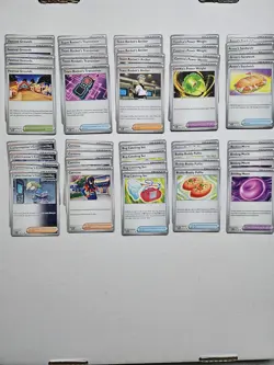 100x Pokemon TCG Scarlet and Violet Trainer Bundle - Play Deck 25 Cards x4 - Image 2