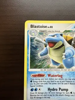 Blastoise Lv.52 2/132 Holo Secret Wonders 2007 Pokemon Card LP - Image 3