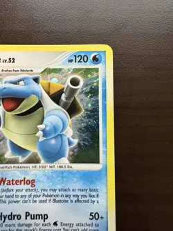 Blastoise Lv.52 2/132 Holo Secret Wonders 2007 Pokemon Card LP - Image 4