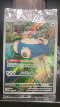 Snorlax 051 SV Scarlet & Violet Promo Card Illustration Rare Sealed - Image 1
