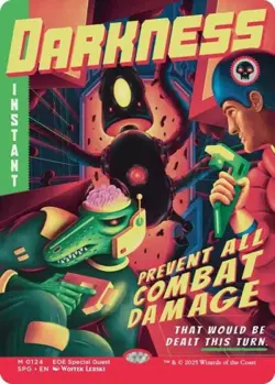 Darkness (Showcase) -Foil Near Mint MTG Special Guests - Image 1