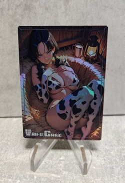 Videl Trading Card Waifu Goddess Story Anime Girl holo Karte Manga Full Art - Image 1