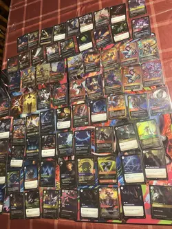 riftbound: league of legends tcg spiritforged Foil Card Lot Of 75 - Image 1