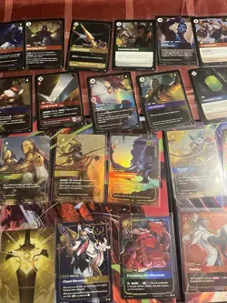 riftbound: league of legends tcg spiritforged Foil Card Lot Of 75 - Image 4