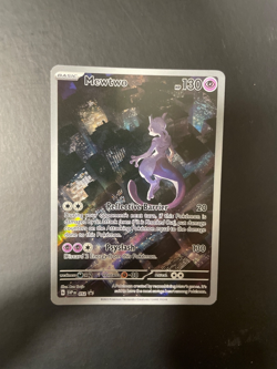 Mewtwo 052 Sv: Scarlet & Violet Promo Cards Holo - Image 1