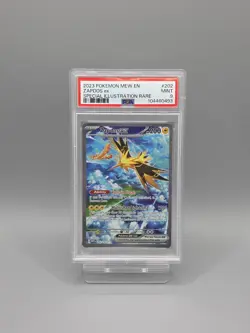 Pokemon Zapdos EX TCG Scarlet Violet-151 Holo Card 202/165 PSA 9 - Image 1