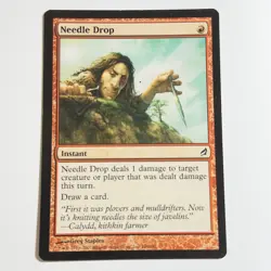 Needle Drop 186 C Lorwyn Magic the Gathering MTG LP - Image 1