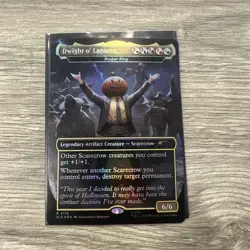 MTG Dwight o' Lantern - Reaper King (Foil) Secret Lair x The Office NM - Image 1