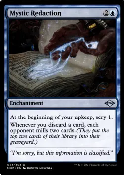 Mystic Redaction NM/M* Modern Horizons 2 ENGLISH 353/303 mtg -UnltdCards - Image 1