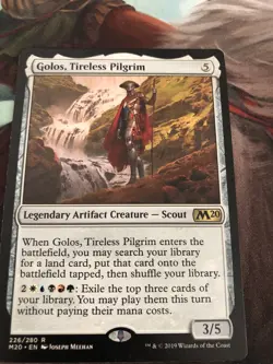 Golos, Tireless Pilgrim - 226 - Core Set 2020 - Magic MTG - VLP - B3G1 - Image 1