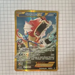Pokemon Gyarados EX 123/122 Breakpoint Secret Rare Full Art Holo Basic 180 HP - Image 1