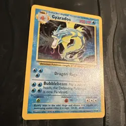 Pokemon Gyarados Base Set 2 Holo 7/130 - Image 1