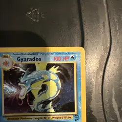 Pokemon Gyarados Base Set 2 Holo 7/130 - Image 4