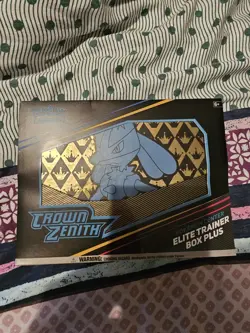 Crown Zenith Pokemon Center Elite Trainer Box Plus ETB - New Factory Sealed - Image 1
