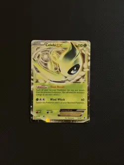 Celebi EX 9/149 2012 Pokemon TCG Black & White Boundaries Crossed Ultra Rare MP - Image 1