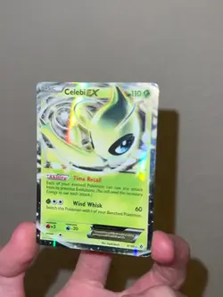 Celebi EX 9/149 2012 Pokemon TCG Black & White Boundaries Crossed Ultra Rare MP - Image 2