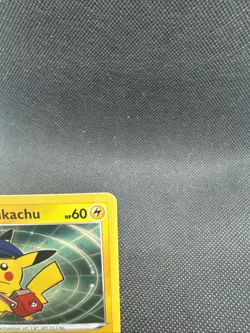 2020 Pokemon SWSH074 Special Delivery Pikachu Holo Black Star Promo - Image 3