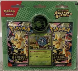 🔥 Pokemon TCG Mega Evolution 🔥 Ascended Heroes 2-Pack Blister Set Of 2 Sealed - Image 3