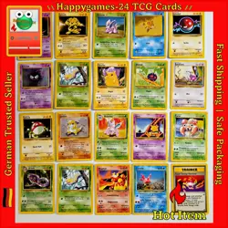 20x Pokemon Karten WOTC Sammlung gemischt div. Set TCG non Holo /W60 - Image 1