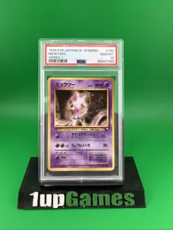 1998 POKEMON JPN VENDING SER 1 #150 MEWTWO PSA 10 - Image 1