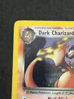 Dark Charizard Holo 4/82 - Team Rocket - Vintage - Pokemon TCG MP - Image 2