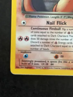 Dark Charizard Holo 4/82 - Team Rocket - Vintage - Pokemon TCG MP - Image 3