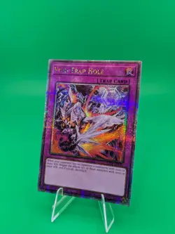 Yu-Gi-Oh! Void Trap Hole RA04-EN190 Quarter Century Secret Rare - Image 3