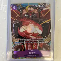 One Piece CCG Franky OP09-072 alt SR Character 5000 Power Cost 4 English - Image 1
