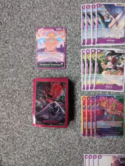 One Piece TCG-OP14-EB04 Doflamingo Tournament Meta Deck 79 card+ S.Sleeves Vol 4 - Image 2