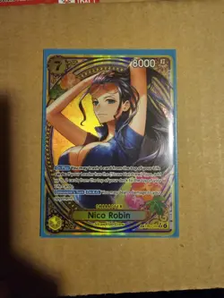 Bandai One Piece CCG Heroines Nico Robin EB03-055 Foil Full Art 8000 Power - Image 1