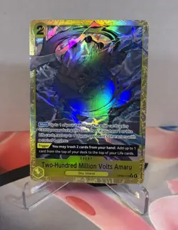 One Piece TCG - Two-Hundred Million Volts Amaru OP05-115 ENG Alt Art PRB-01 NM - Image 1