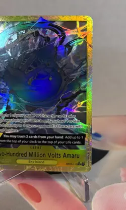 One Piece TCG - Two-Hundred Million Volts Amaru OP05-115 ENG Alt Art PRB-01 NM - Image 2