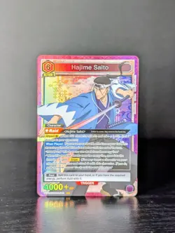 Haijme Saito Union Arena TCG Rurouni Kenshin Set 040 - Image 1