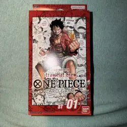 Bandai One Piece Card Game Straw Hat Crew ST-01 Starter Deck English - Image 1