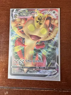 Meowth VMAX SWSH005 SWSH: Sword & Shield Promo Cards Holo - Image 1