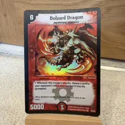 Duel Masters Bolzard Dragon 35/55 Holo Trading Card 2004 - Image 1