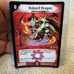 Duel Masters Bolzard Dragon 35/55 Holo Trading Card 2004 - Image 2