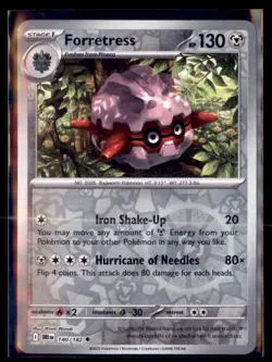 Pokemon Forretress 140/182 Destined Rivals Reverse Holo 5 Card Lot - Image 1