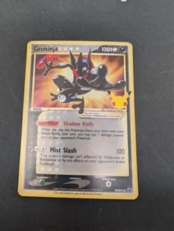 Greninja Gold Star Celebrations Promo SWSH144 Pokemon Card NM - Image 4