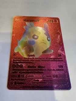 Pokemon Morpeko V Rainbow Full Art Free Shipping Pokemon Card - Image 1