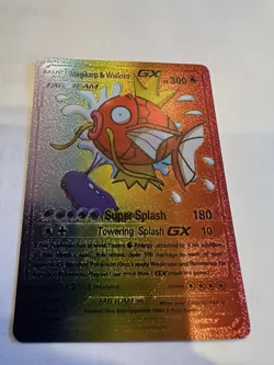 Pokemon Magicarp & Wailord Rainbow Card Rare Mint Free Shipping - Image 1