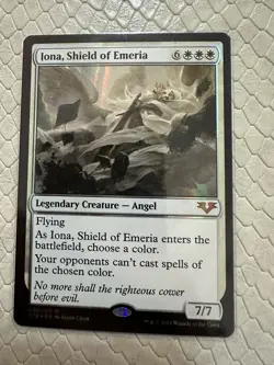 Magic The Gathering From The Vault Angels FTV FOIL IONA SHIELD OF EMERIA MTG NM - Image 1