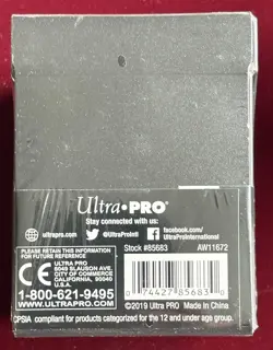 JET BLACK Ultra Pro Eclipse Pro-100+ Deck Box - Image 2
