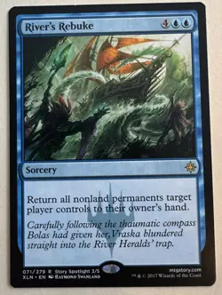 River's Rebuke - #071 - Ixalan - Rare - NM - MTG - Image 1